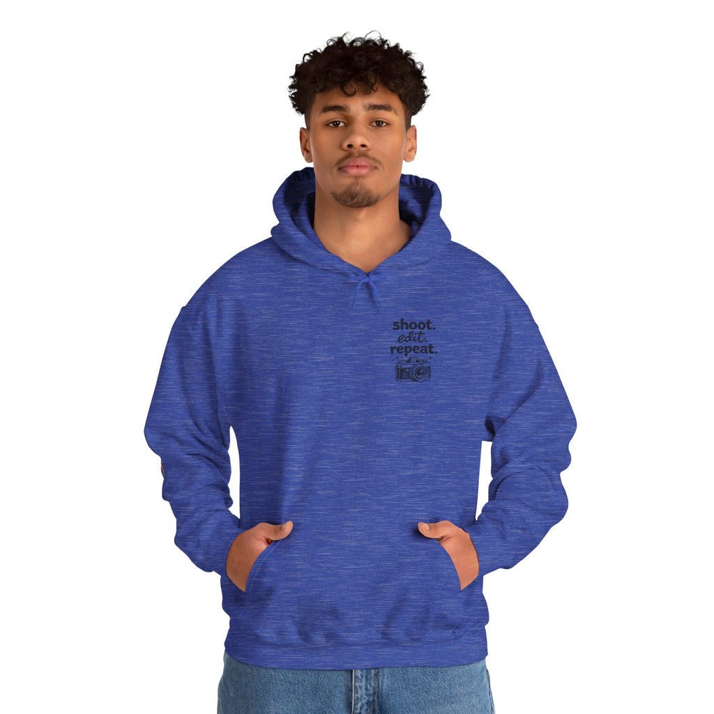 Shoot Edit Repeat Heavy-weight Hoodie