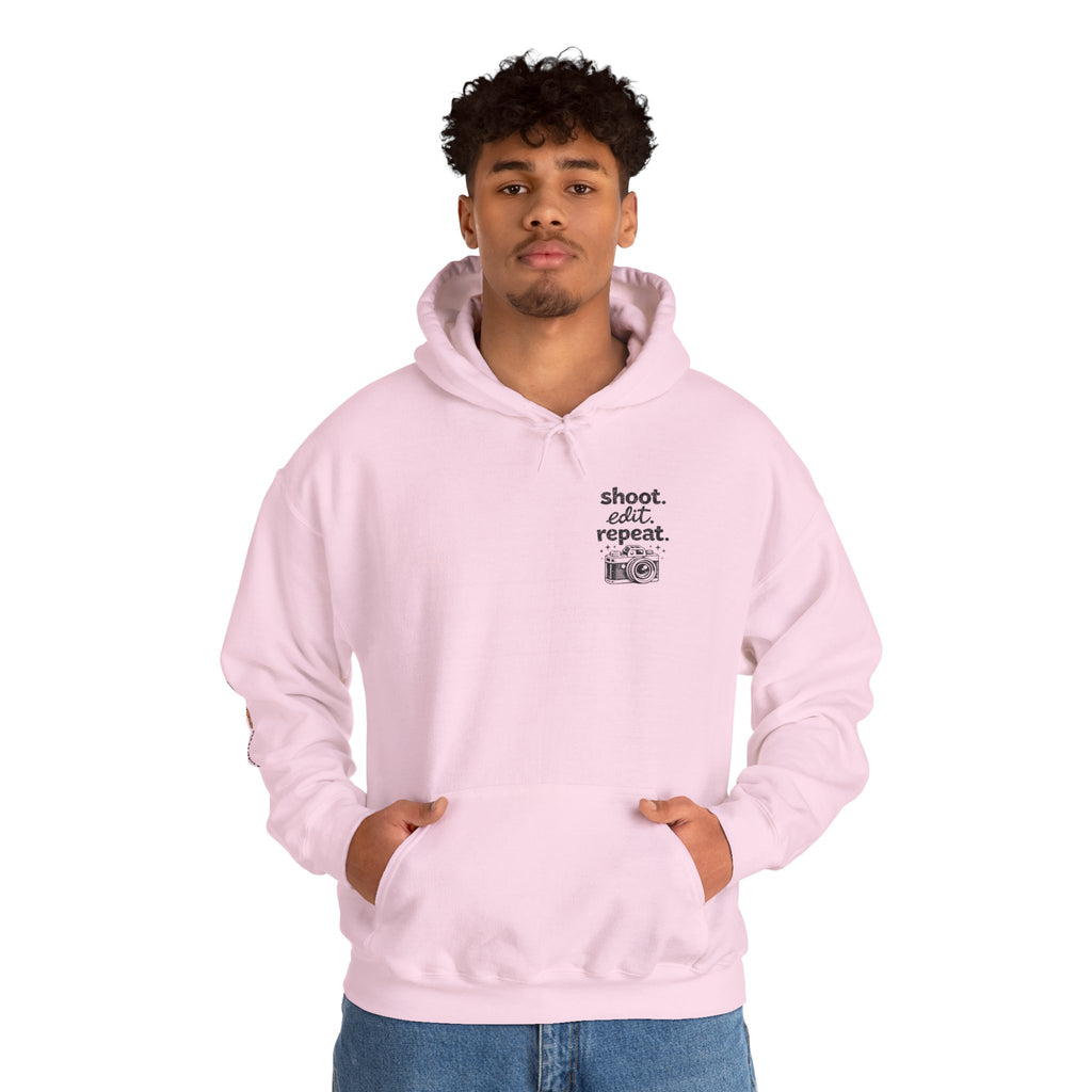 Shoot Edit Repeat Heavy-weight Hoodie