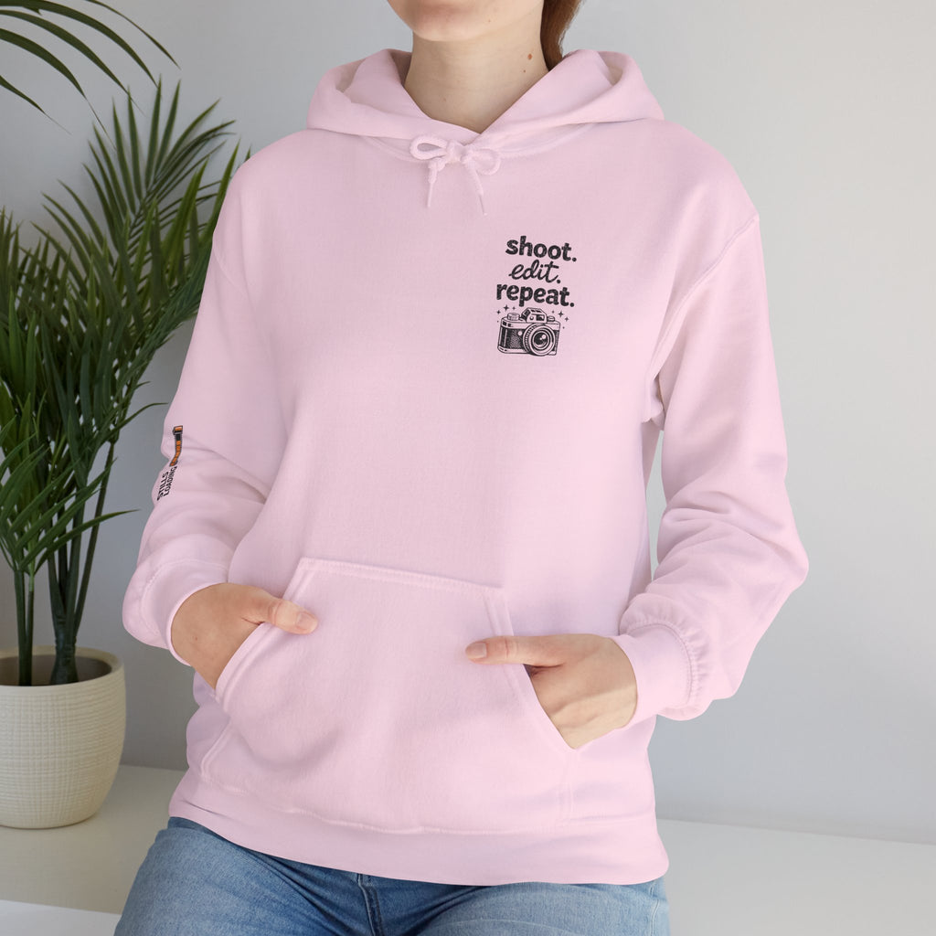 Shoot Edit Repeat Heavy-weight Hoodie