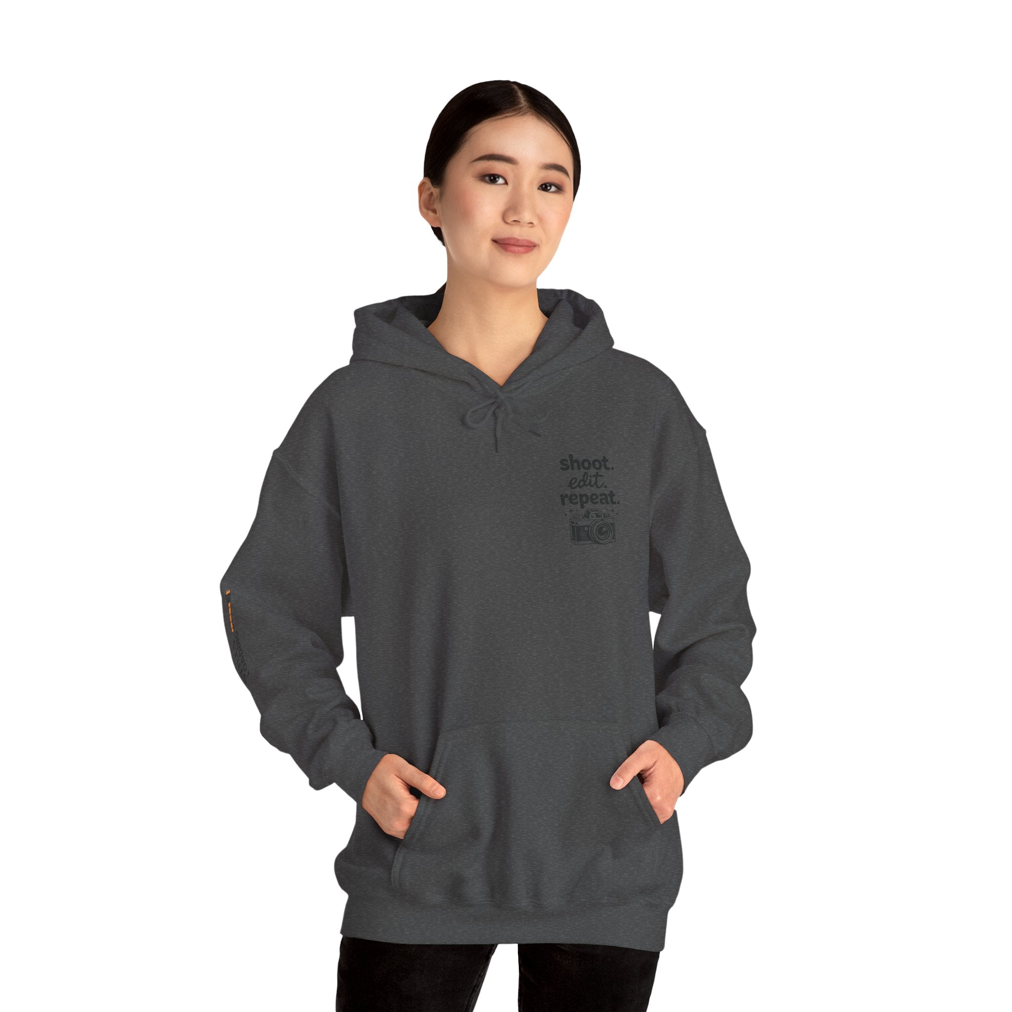Shoot Edit Repeat Heavy-weight Hoodie