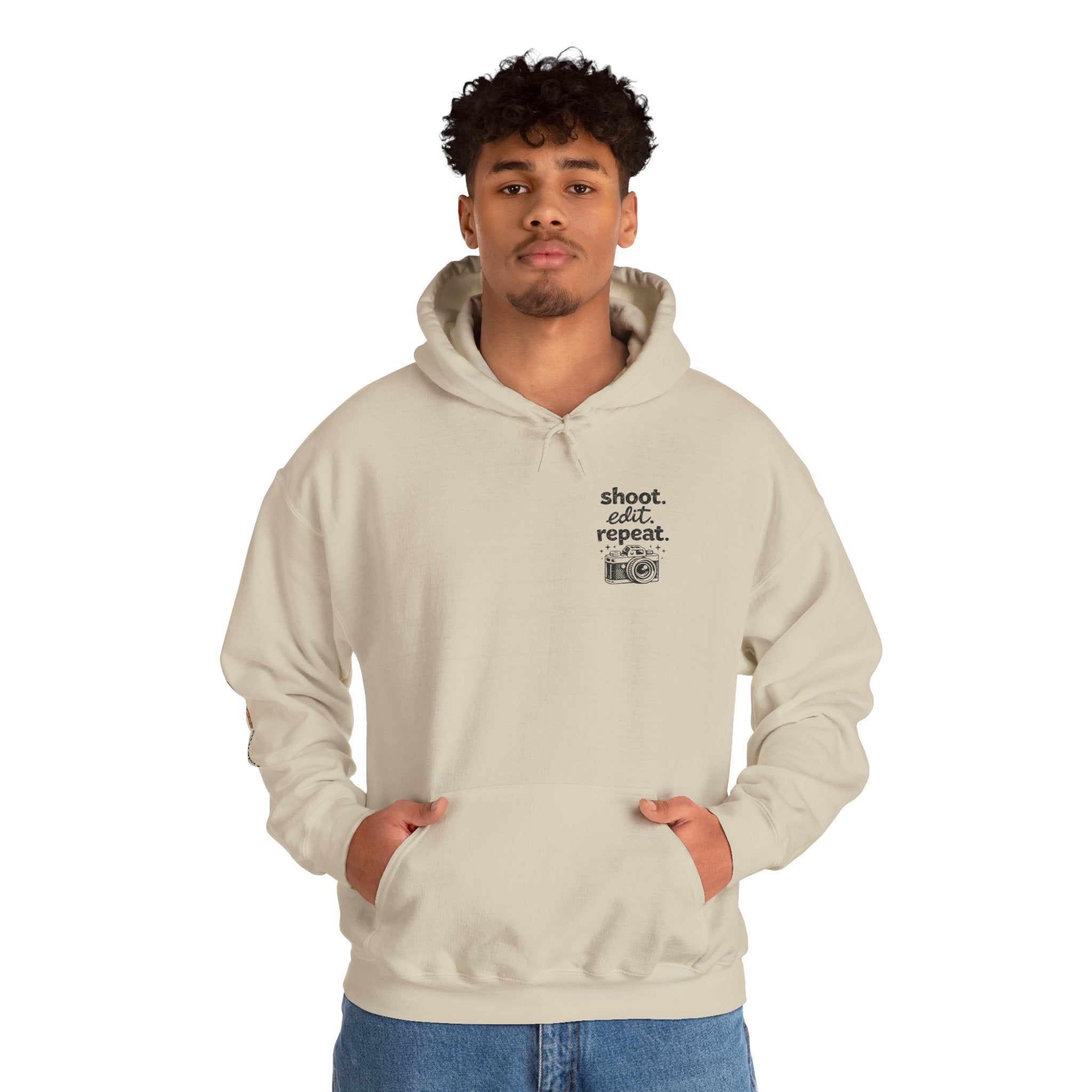 Shoot Edit Repeat Heavy-weight Hoodie