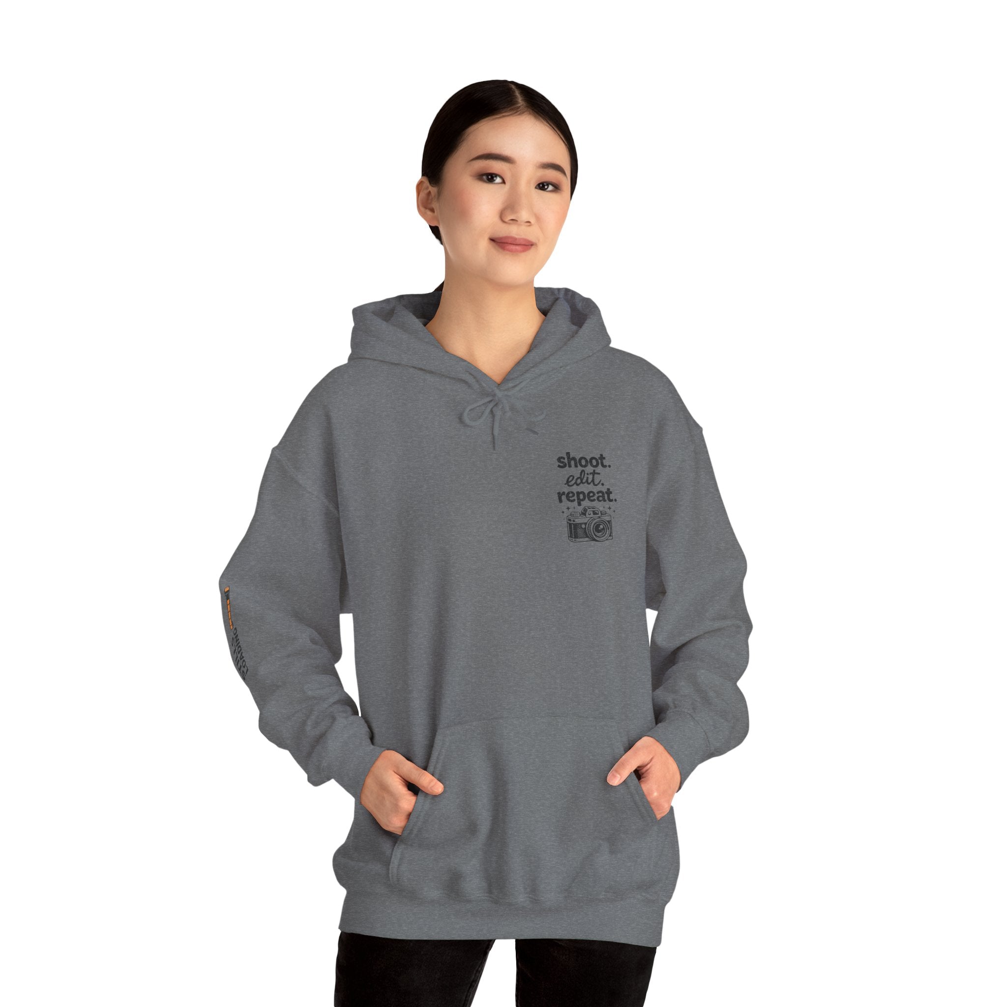 Shoot Edit Repeat Heavy-weight Hoodie