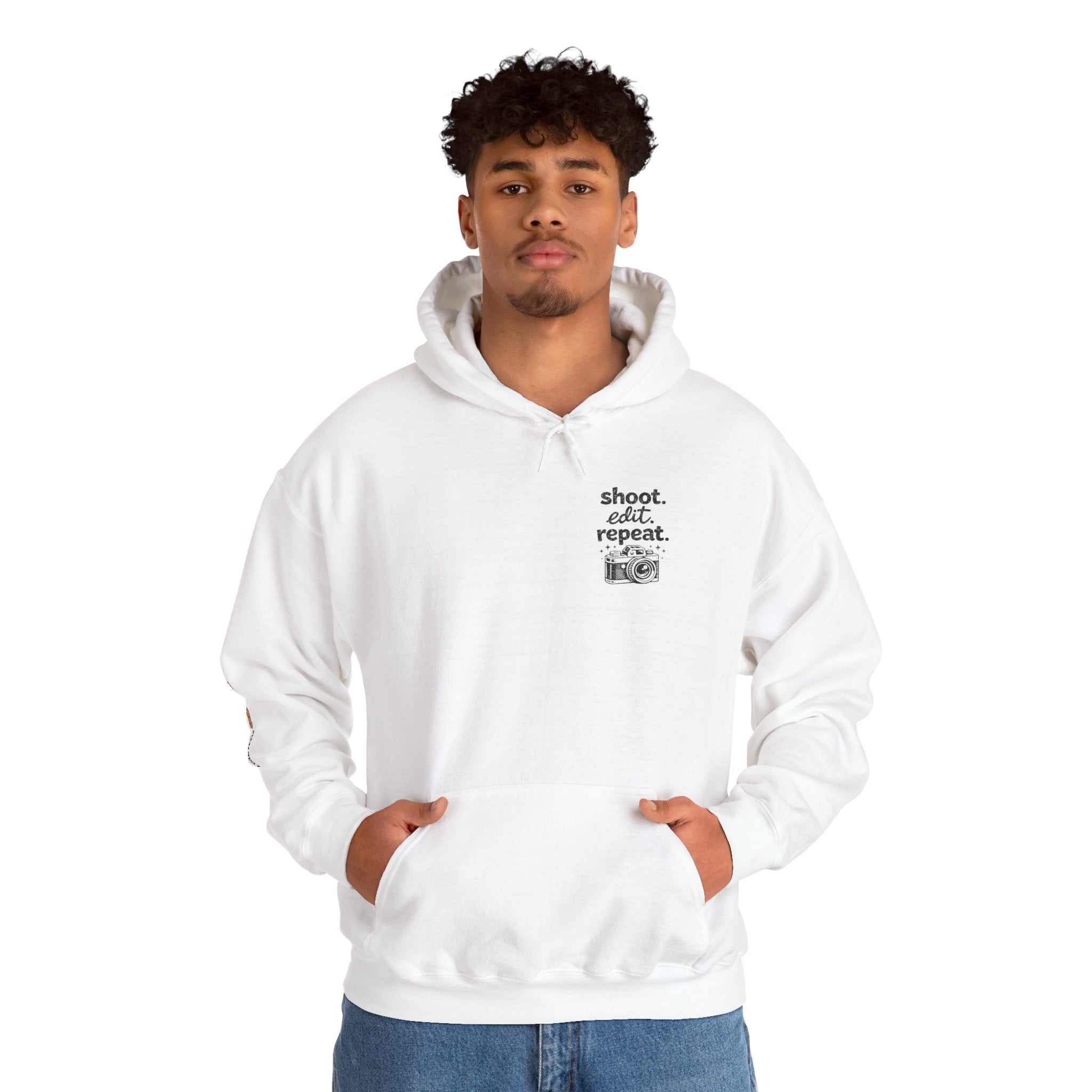 Shoot Edit Repeat Heavy-weight Hoodie