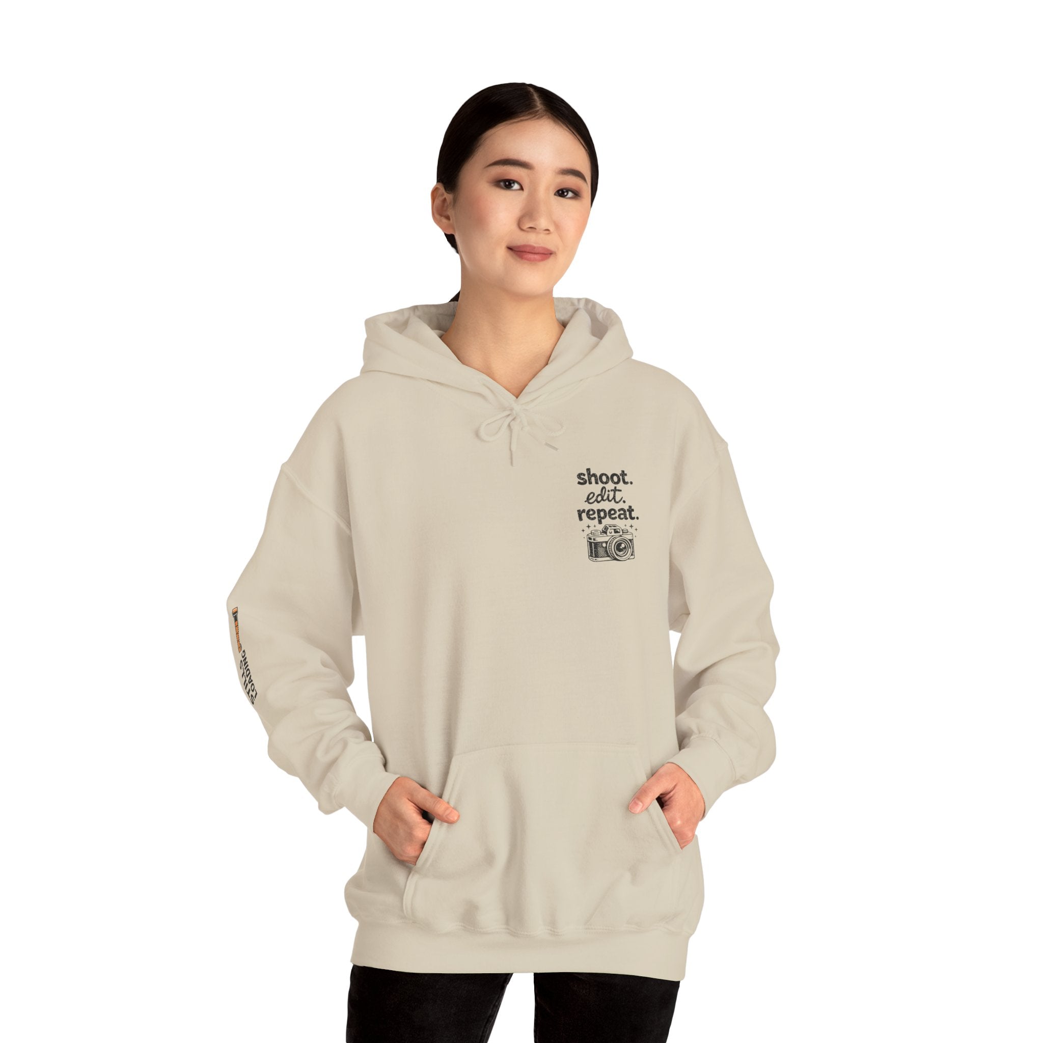 Shoot Edit Repeat Heavy-weight Hoodie