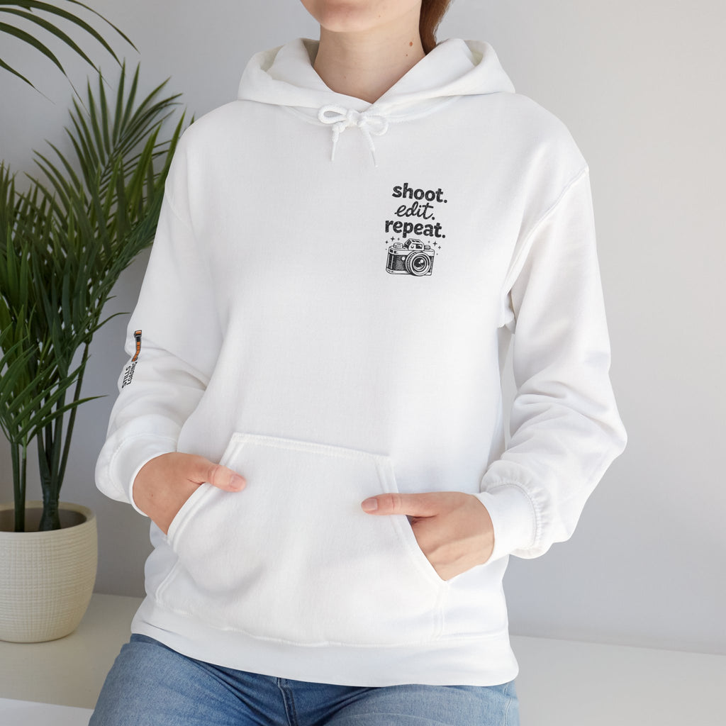 Shoot Edit Repeat Heavy-weight Hoodie