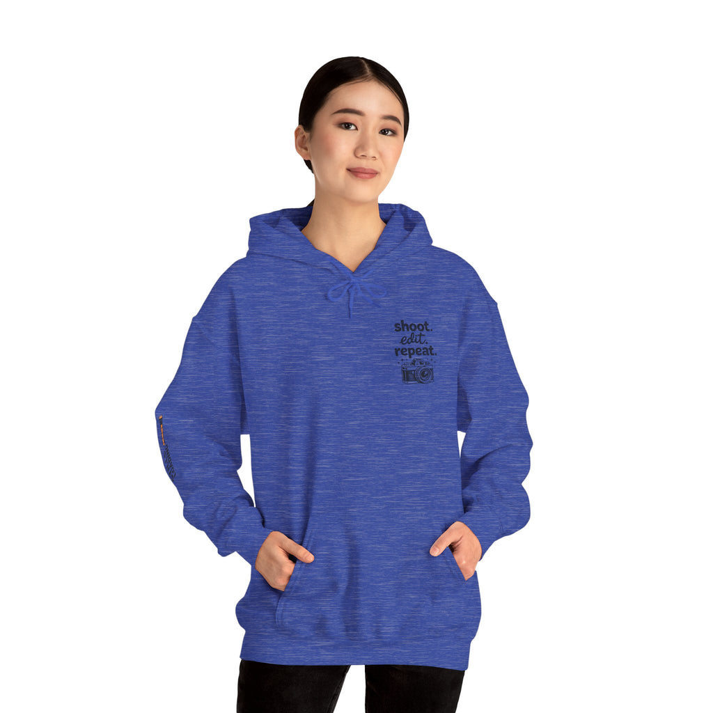 Shoot Edit Repeat Heavy-weight Hoodie