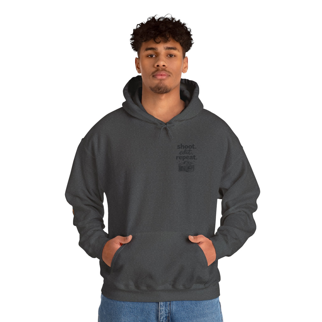 Shoot Edit Repeat Heavy-weight Hoodie