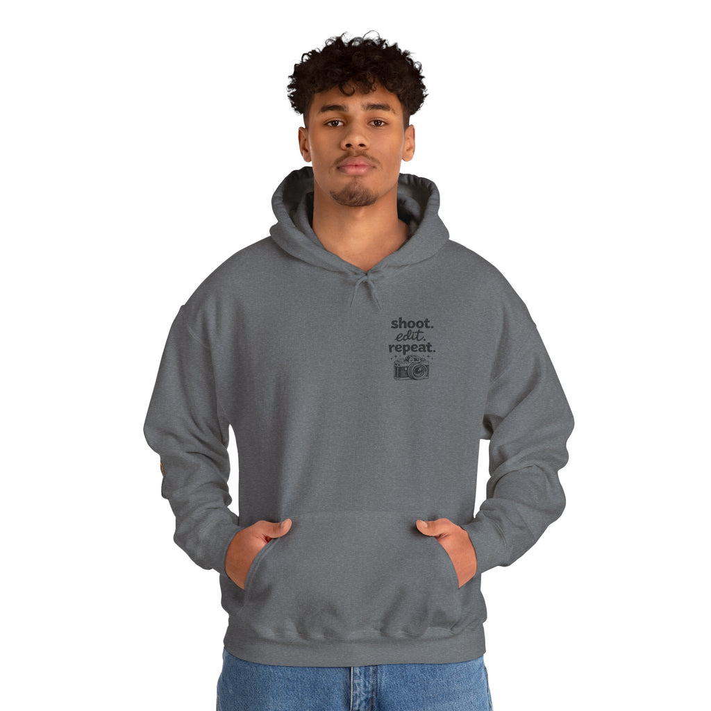 Shoot Edit Repeat Heavy-weight Hoodie