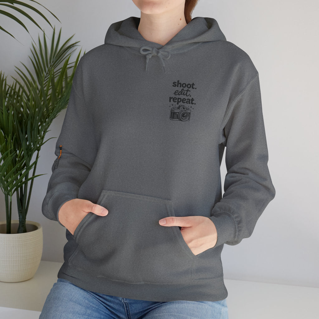 Shoot Edit Repeat Heavy-weight Hoodie