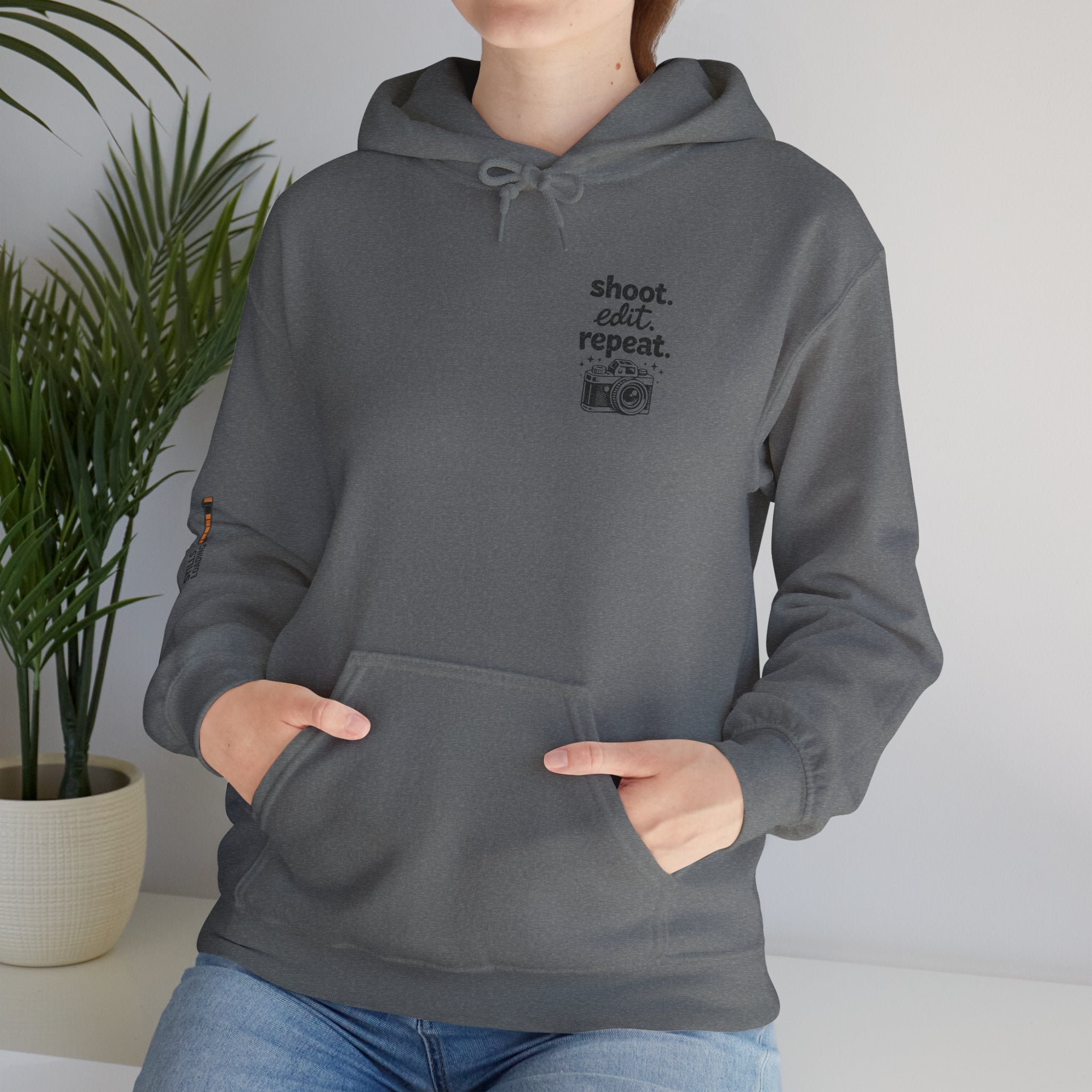 Shoot Edit Repeat Heavy-weight Hoodie