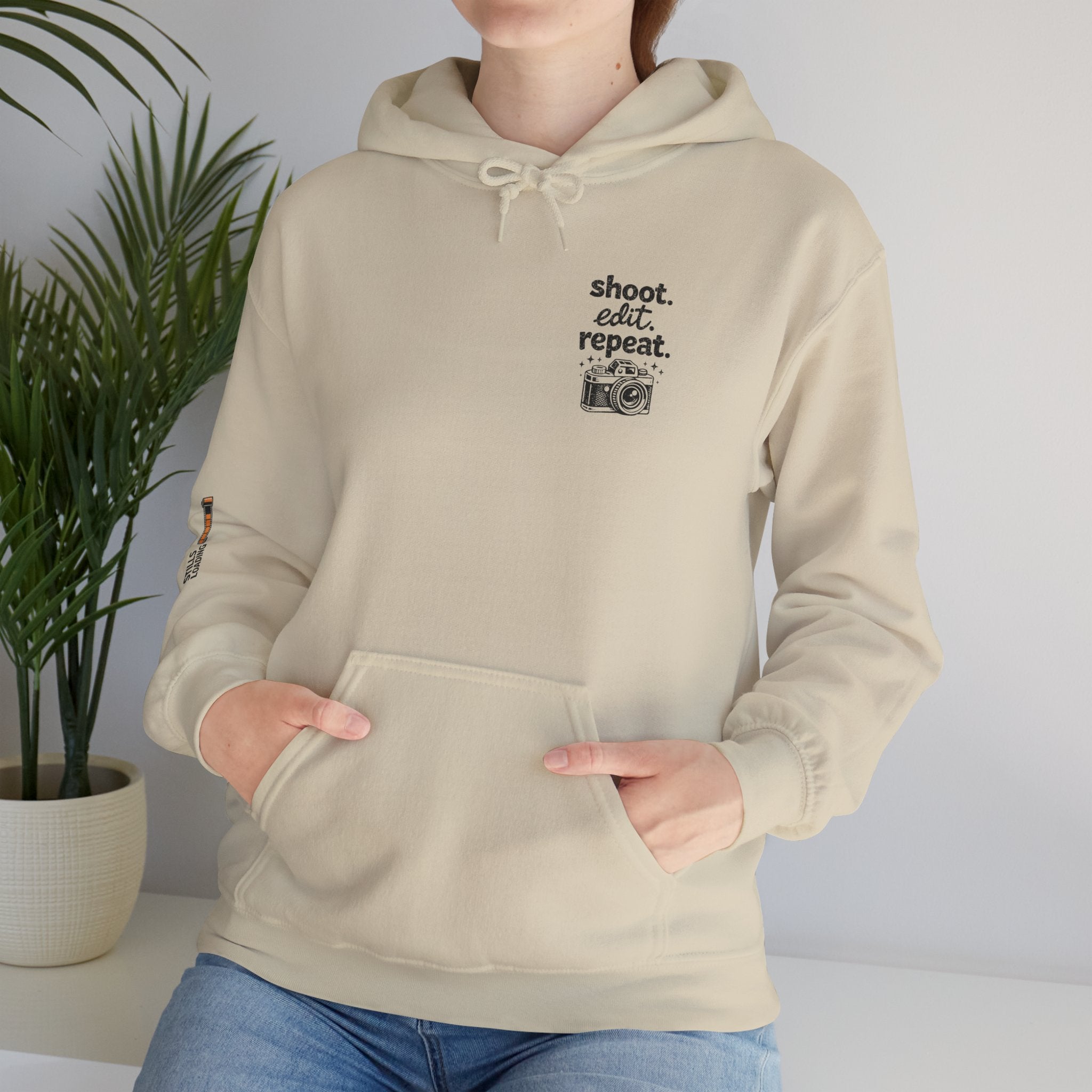Shoot Edit Repeat Heavy-weight Hoodie