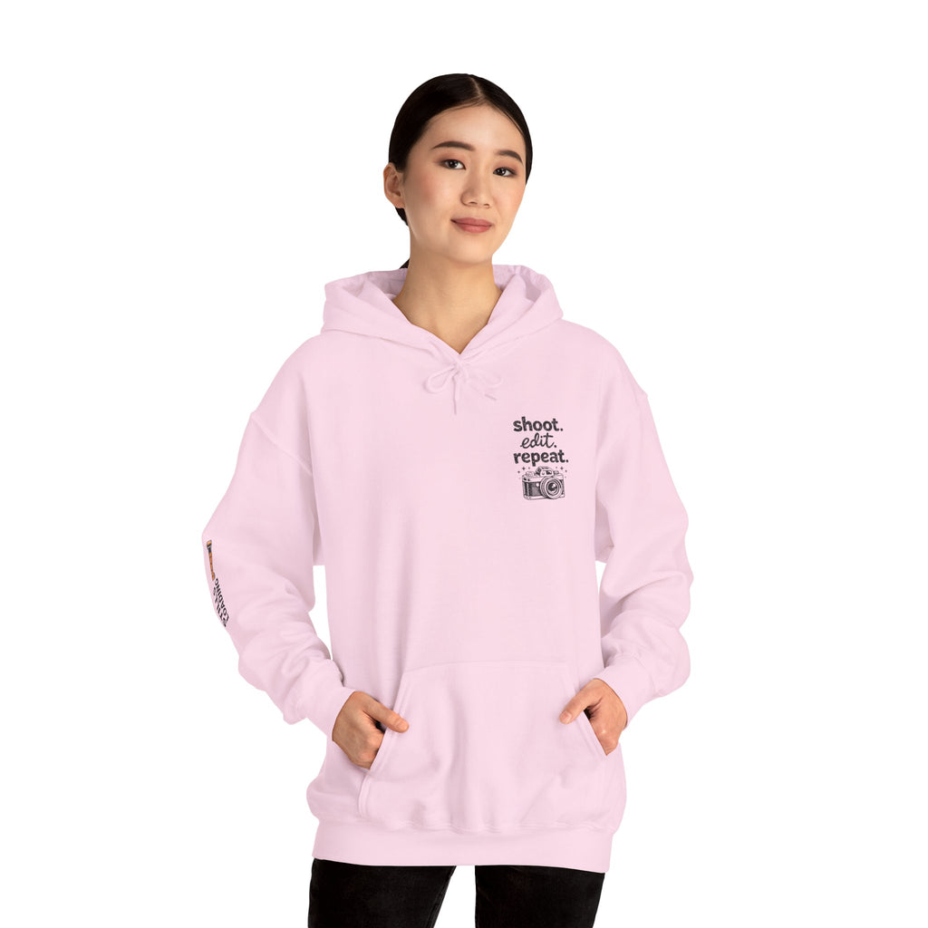 Shoot Edit Repeat Heavy-weight Hoodie