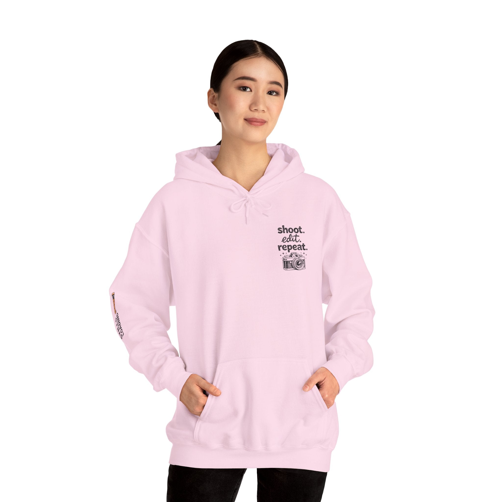 Shoot Edit Repeat Heavy-weight Hoodie